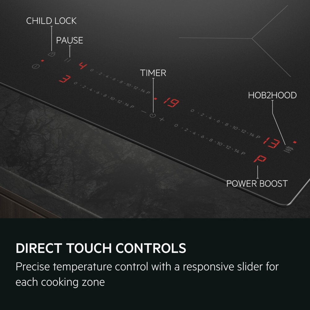 AEG TO64IA00CB Induction Hob, Black