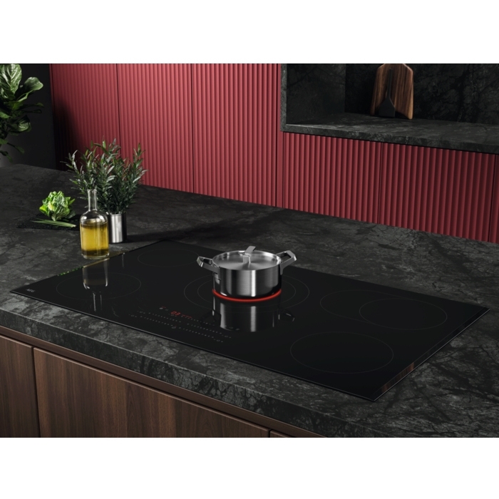 AEG TP95RA07FB 91cm Ceramic Hob, Black