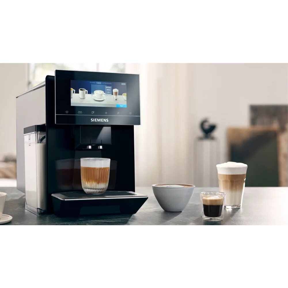 Siemens TQ903GB9 EQ900 Coffee Machine, Black