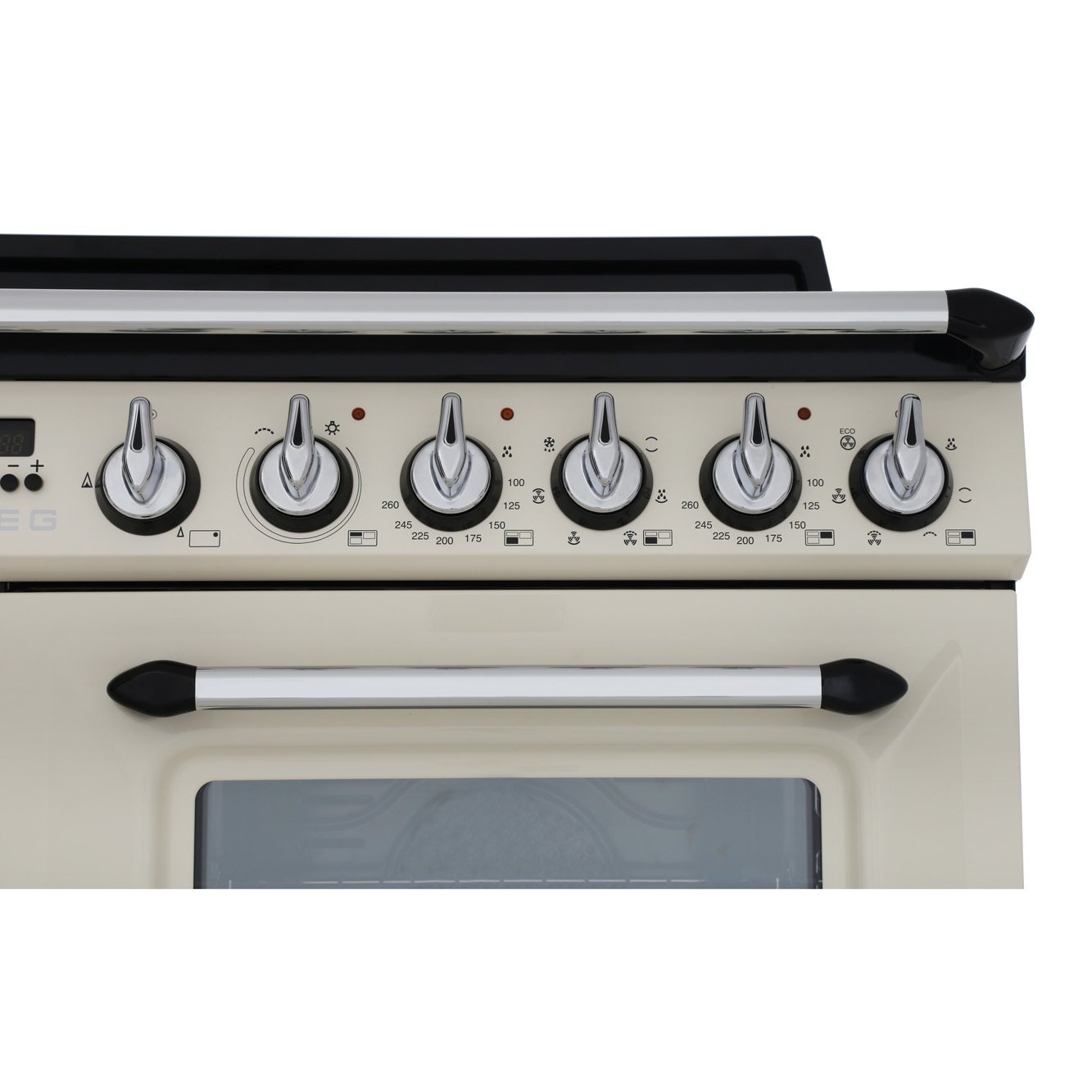 Buy Smeg Victoria TR4110P1 110cm Dual Fuel Range Cooker Cream Marks