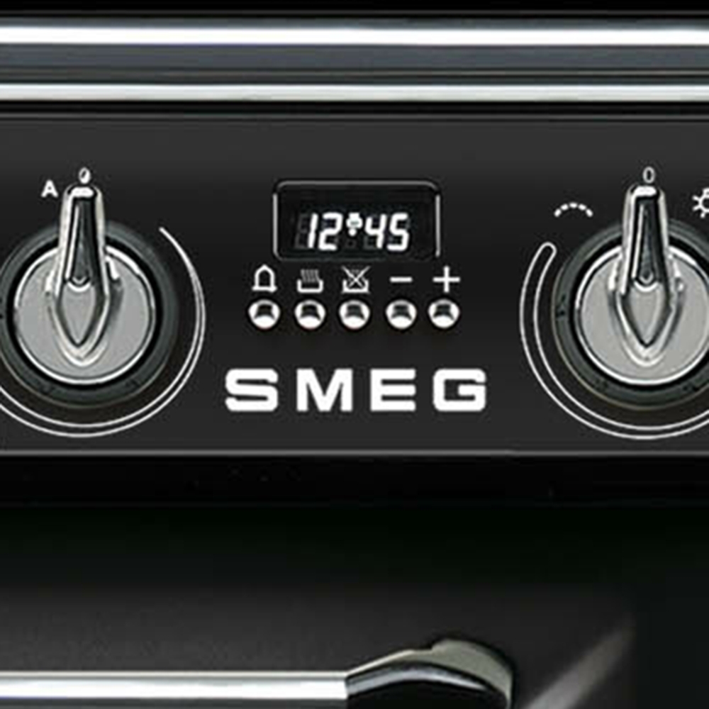 Smeg TR93IBL2 Victoria Black 90cm Induction Range Cooker, A Rated