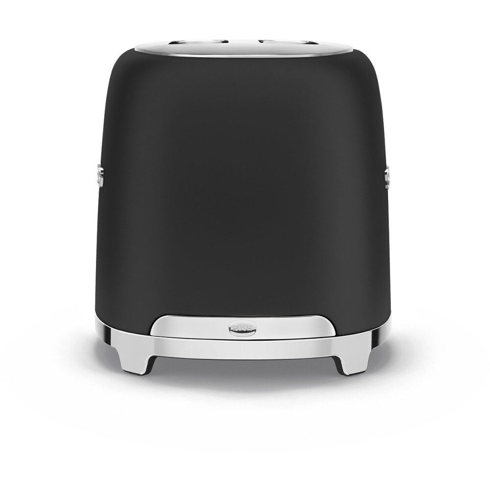 Smeg TSF01BLMUK Retro Toaster, 2 Slice, Black