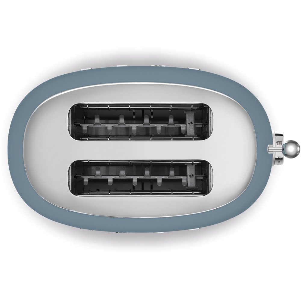 Smeg TSF01SBMUK Retro Toaster, 2 Slice, Blue