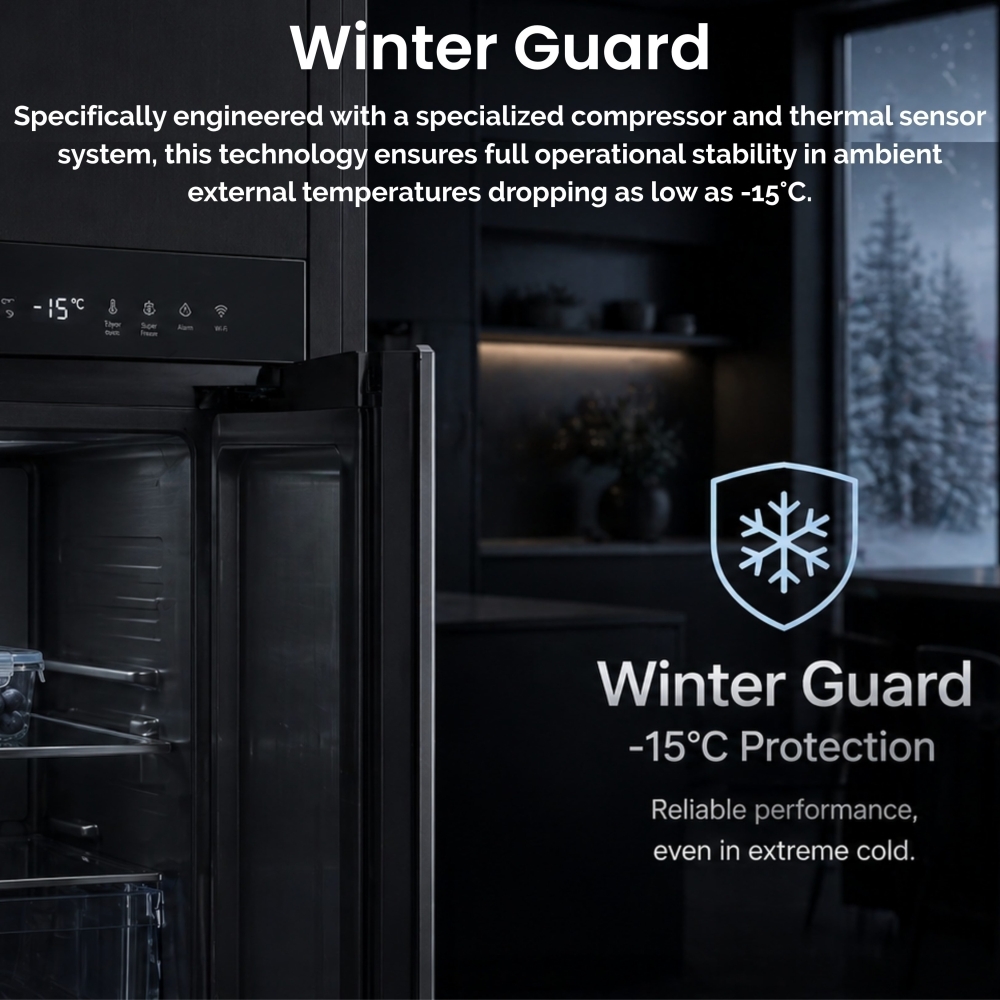  TSFG1385W Low Frost Tall Freezer, White, E Rated
