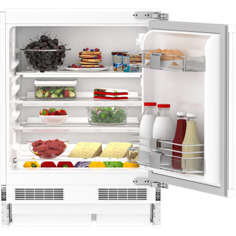 Blomberg TSM1654IU Built-Under Larder Fridge, Sliding Hinge, E Rated