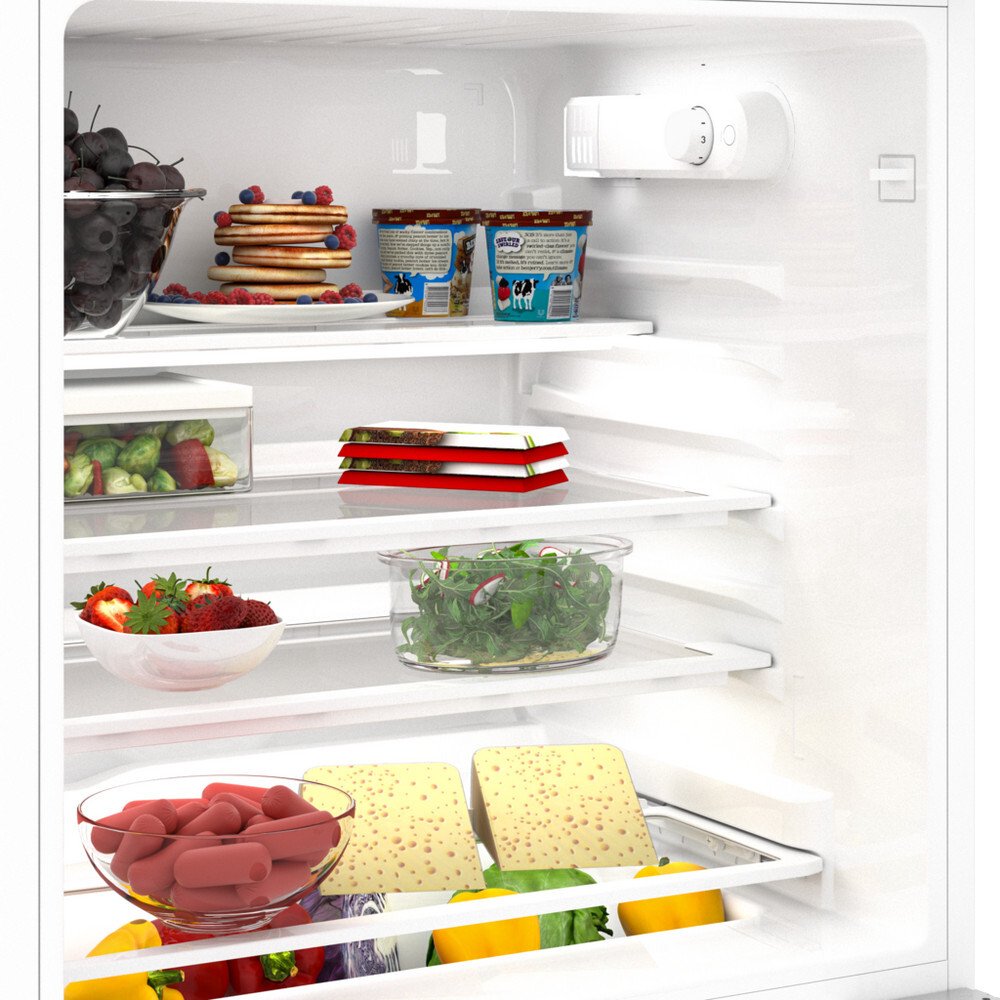 Blomberg TSM1654IU Built-Under Larder Fridge, Sliding Hinge, E Rated