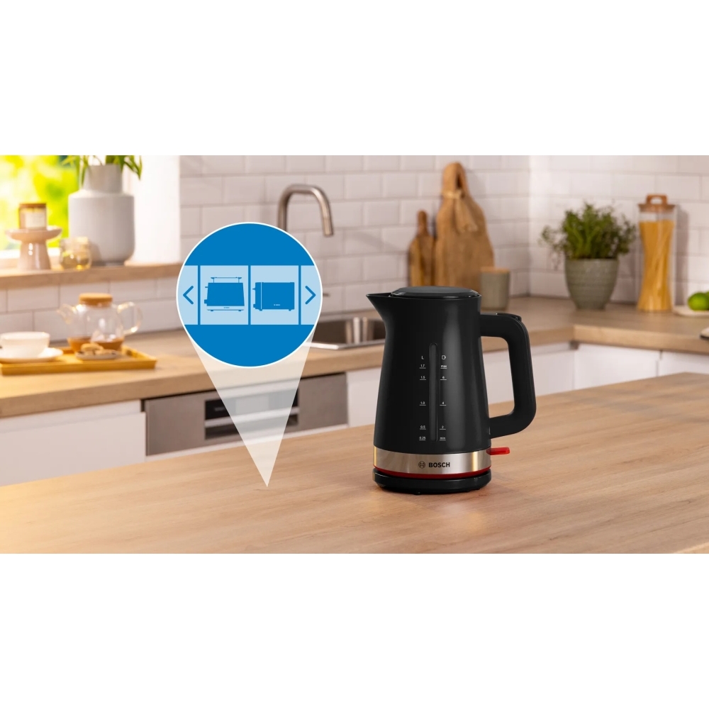 Bosch TWK4M223GB MyMoment Kettle, Black