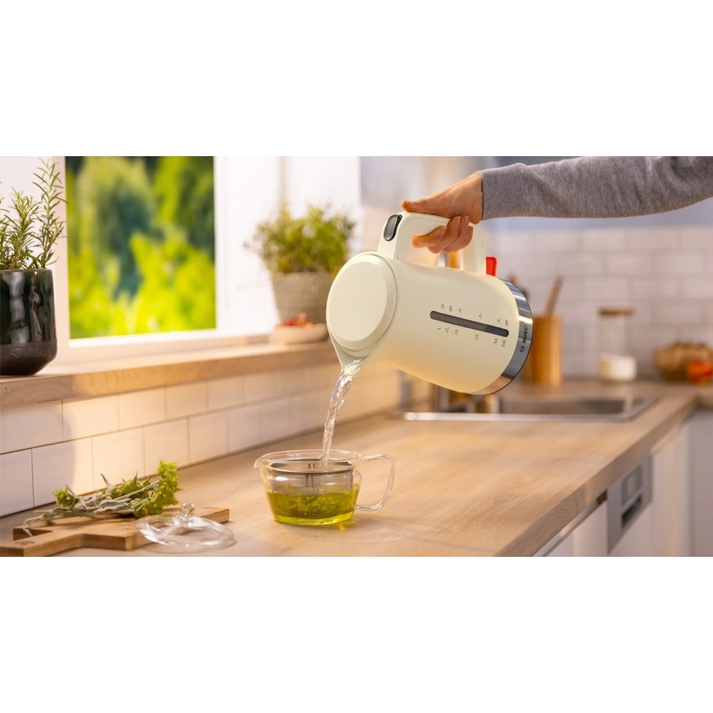 Bosch TWK4M227GB MyMoment Kettle, Cream