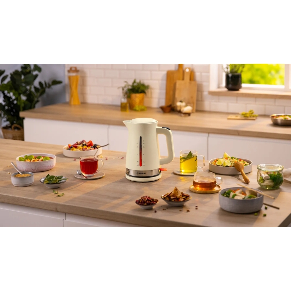 Bosch TWK4M227GB MyMoment Kettle, Cream