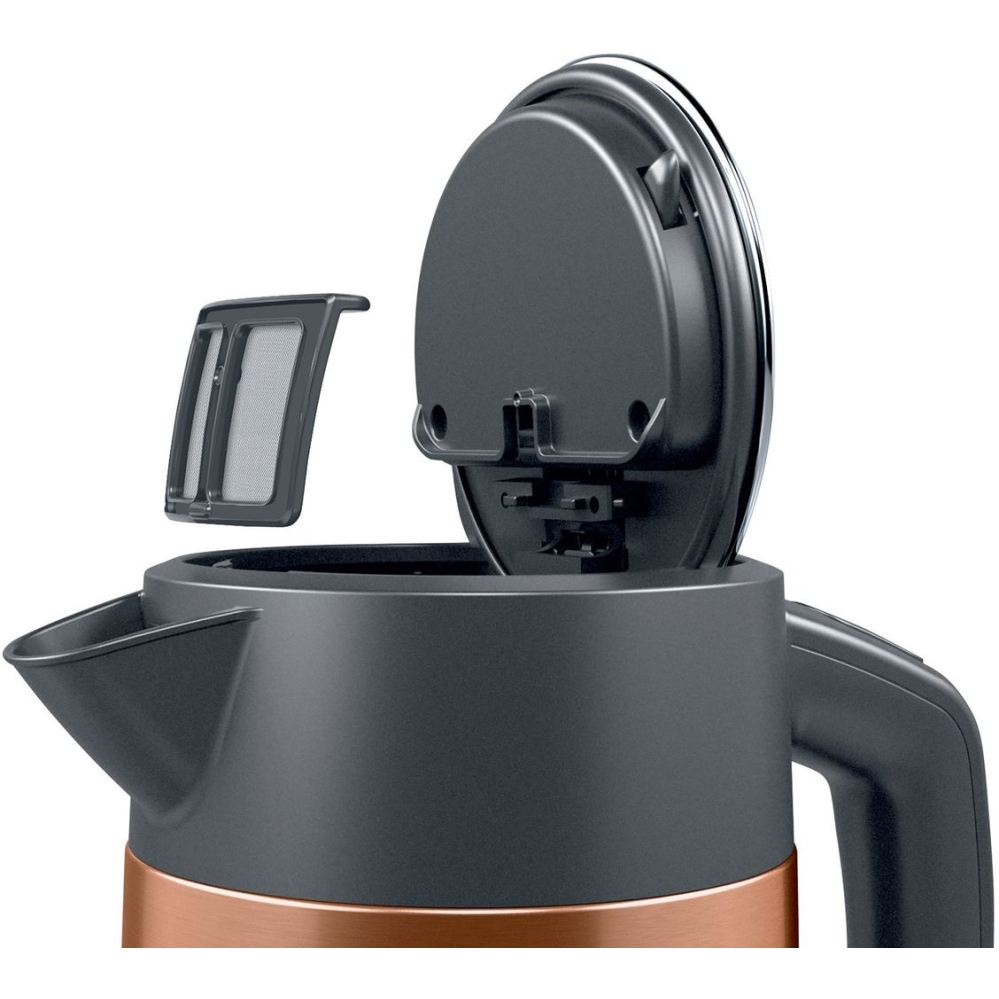 Bosch TWK4P439GB DesignLine Kettle, Copper
