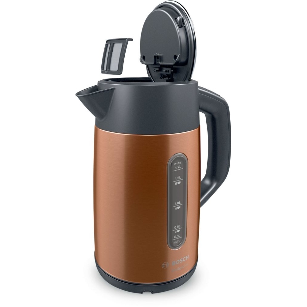 Bosch TWK4P439GB DesignLine Kettle, Copper