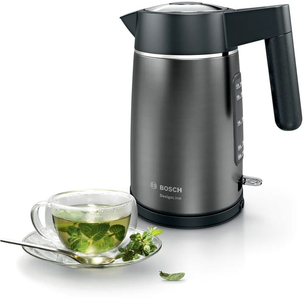 Bosch TWK5P475GB DesignLine 1.7 Litre Kettle, Black