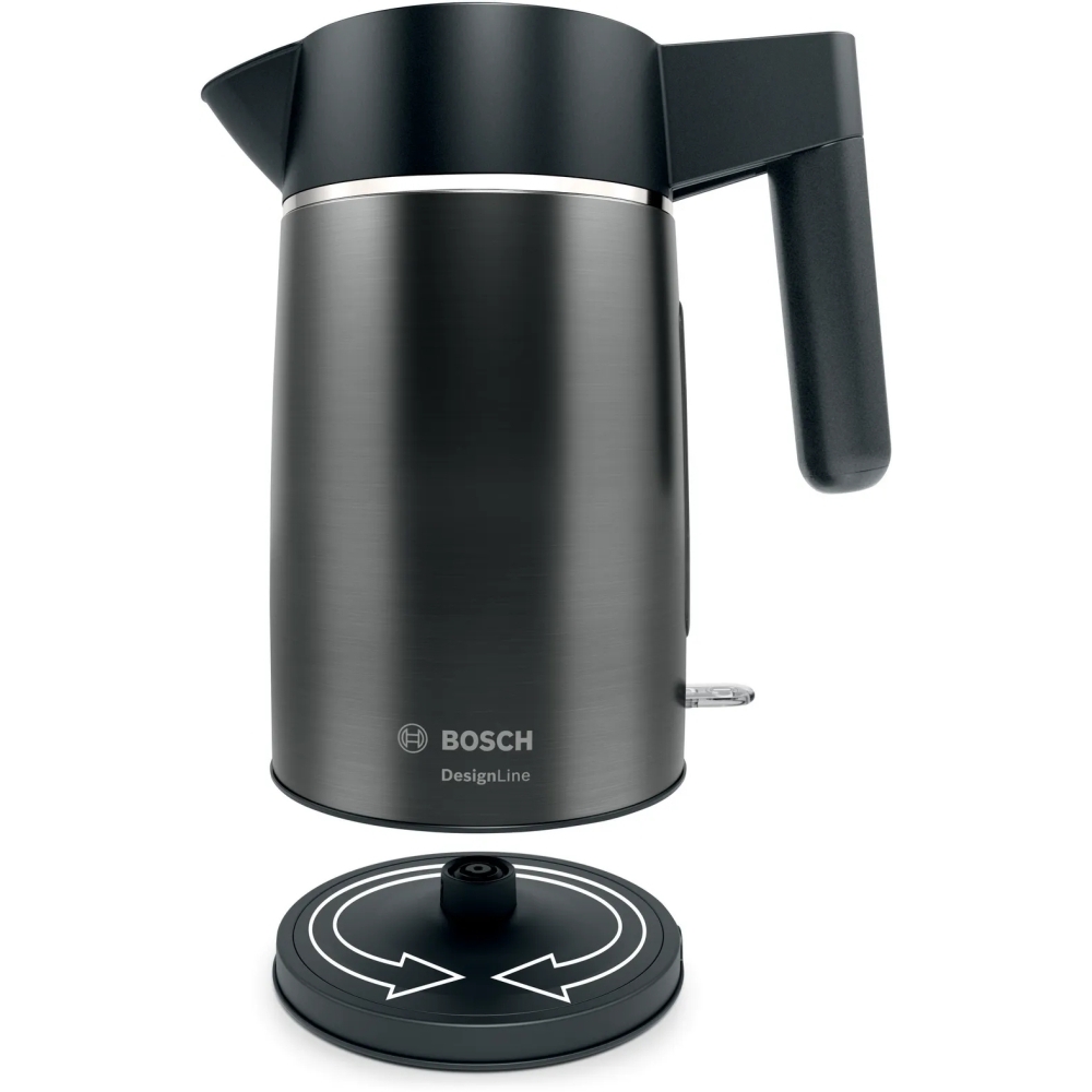 Bosch TWK5P475GB DesignLine 1.7 Litre Kettle, Black