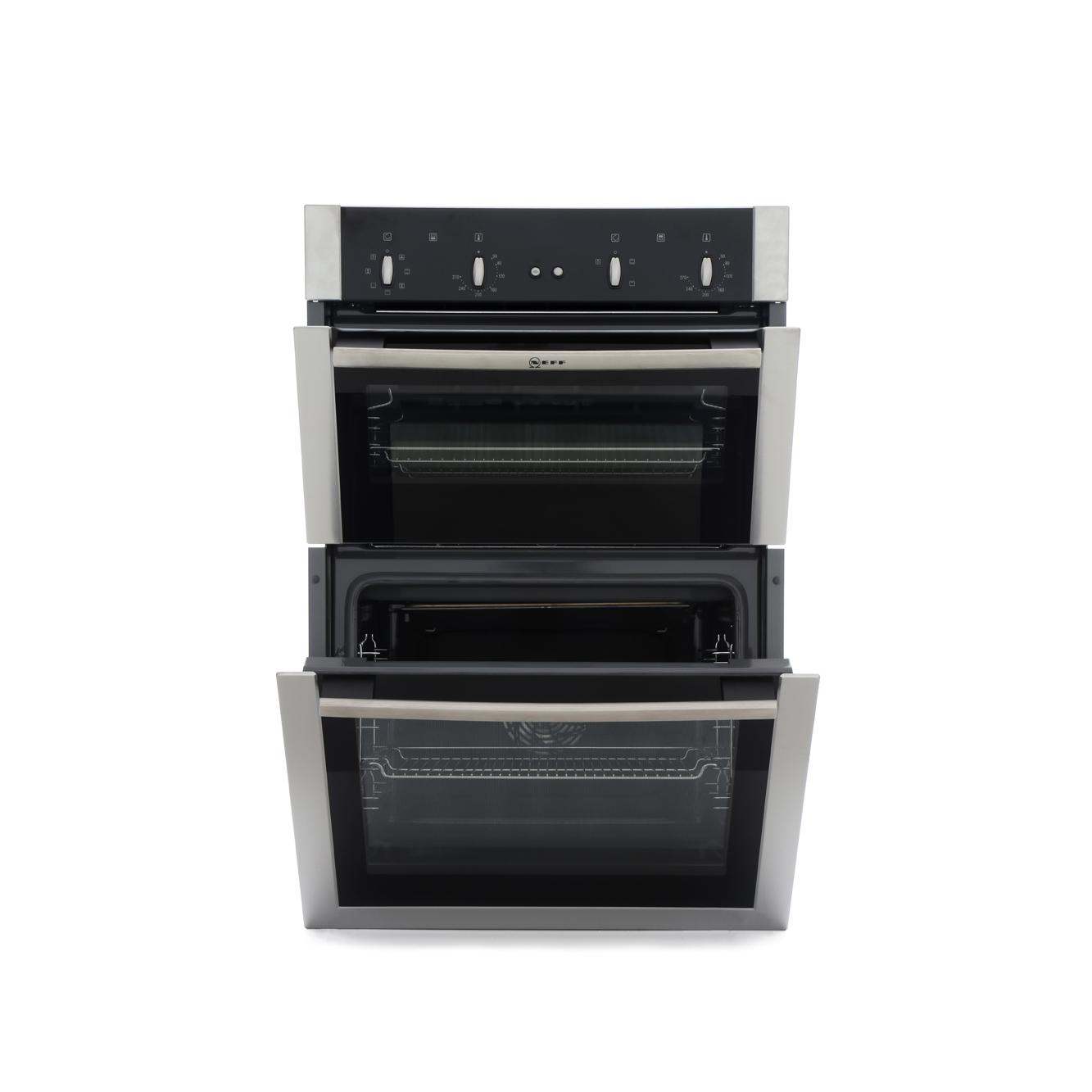 Buy Neff U14M42N5GB Double Built In Electric Oven Stainless Steel