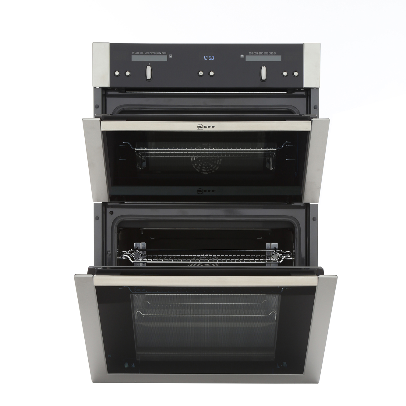 Buy Neff U16E74N5GB Double Built In Electric Oven Stainless Steel