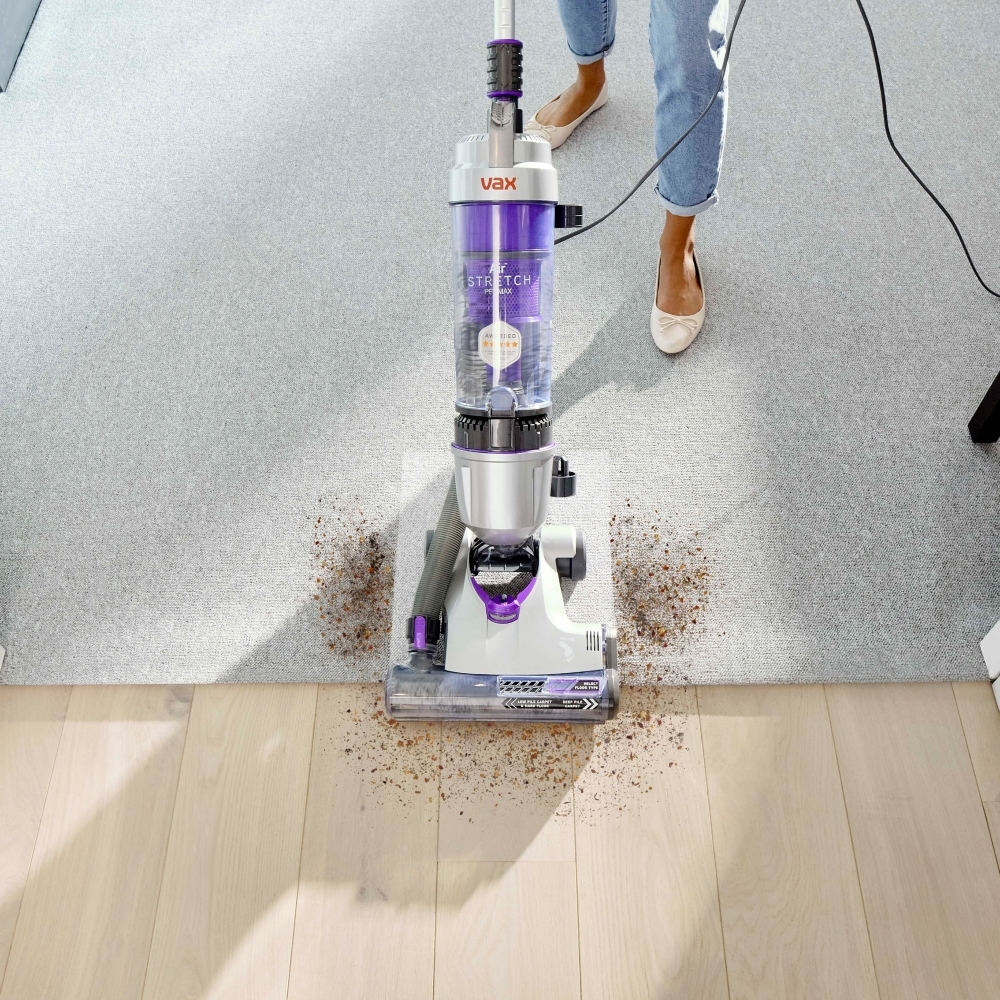 Vax U85ASPME Air� Stretch Pet Max Upright Vacuum Cleaner, Grey