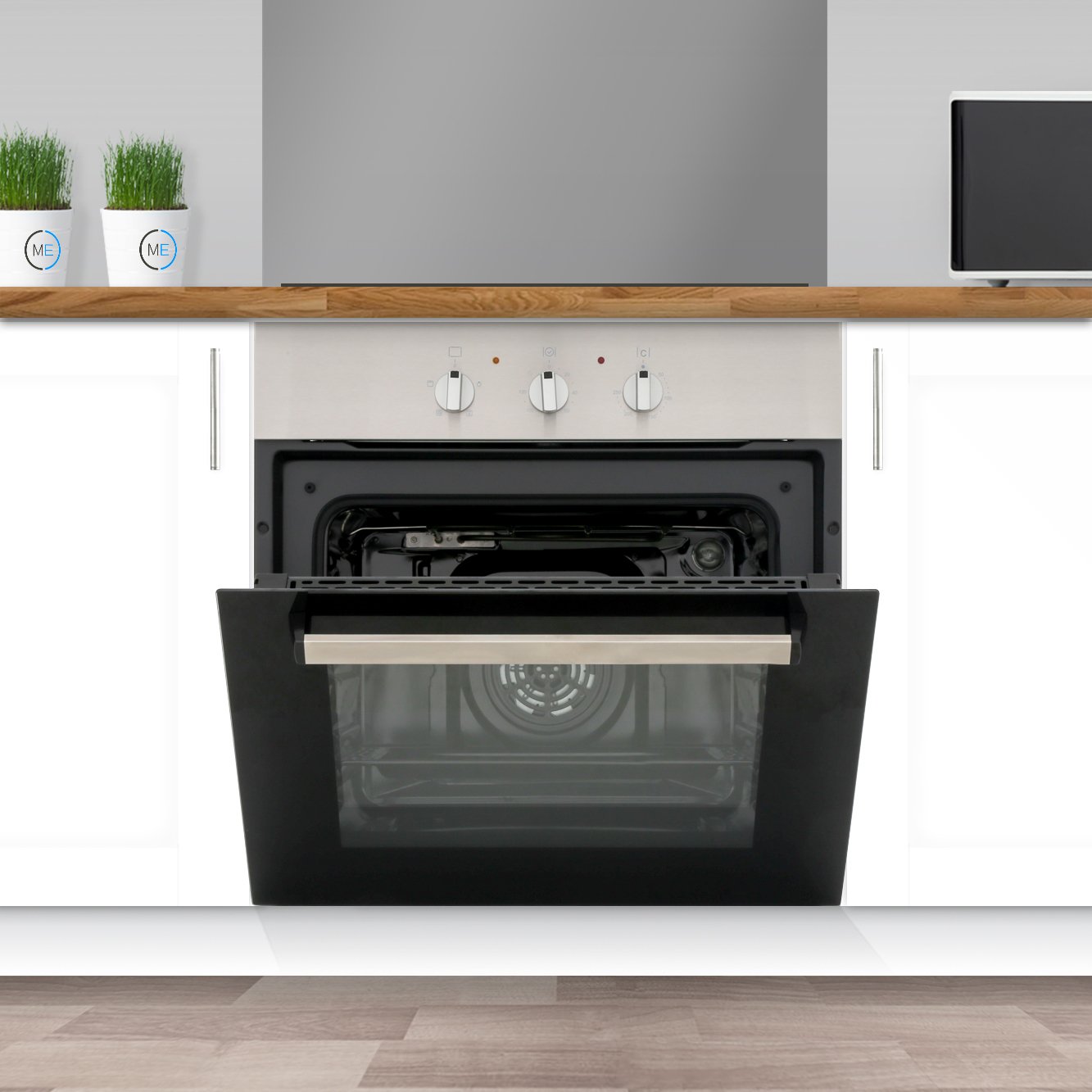 Buy Culina UBEFMM613 BuiltIn Electric Single Oven Black and