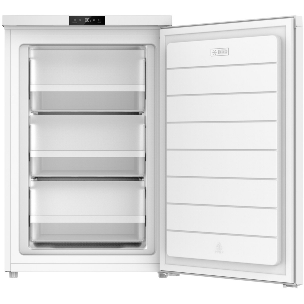 Teknix UC2TNF55FW Frost Free Under Counter Freezer, White, D Rated