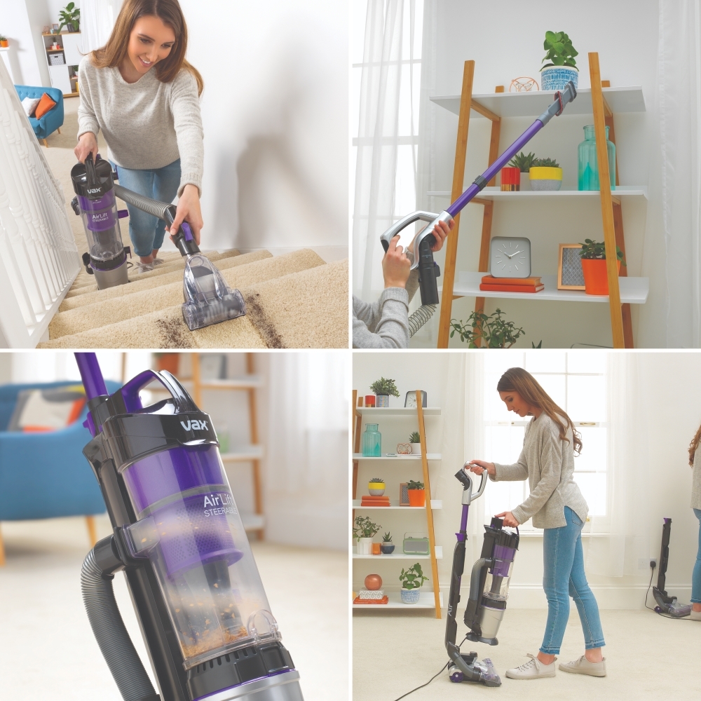 Vax UCUESHV1 Air Lift Steerable Pet Pro Vacuum Cleaner, Grey