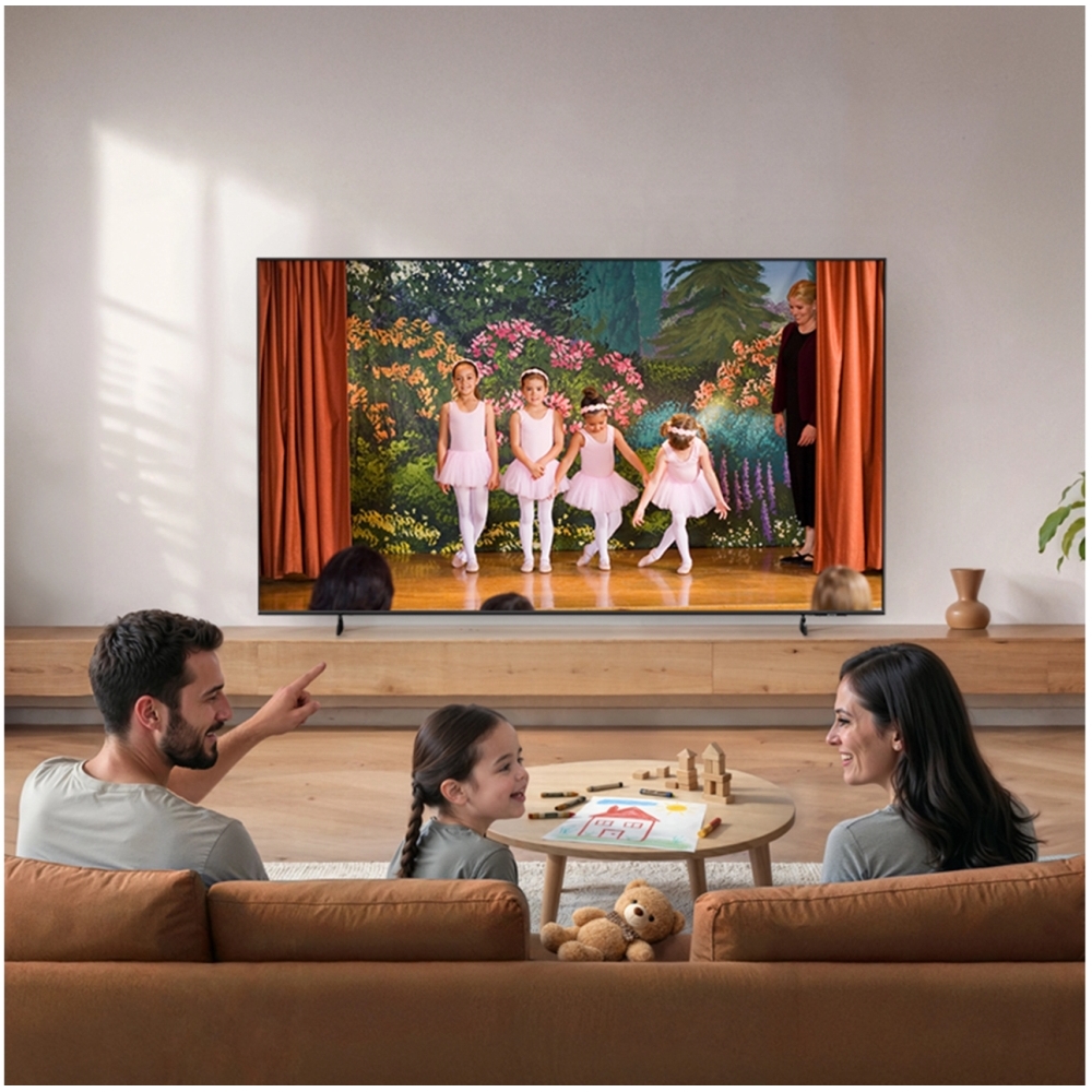 Samsung UE75U8020HKXXU 75" LED Smart Television, 4K Ultra HD, Black, F Rated