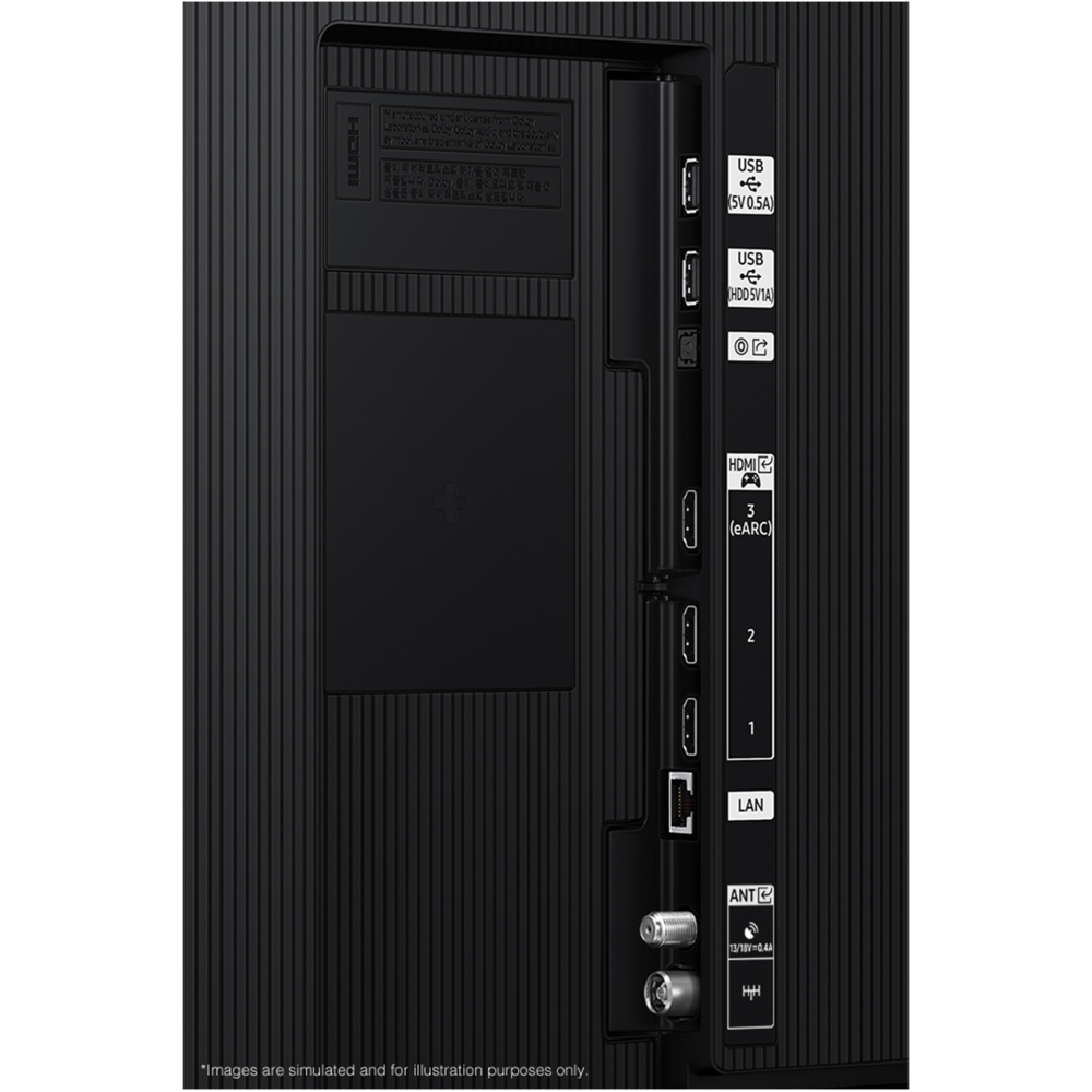 Samsung UE98DU9000UXXU 98" LED Smart Television, 4K Ultra HD, Black, F Rated