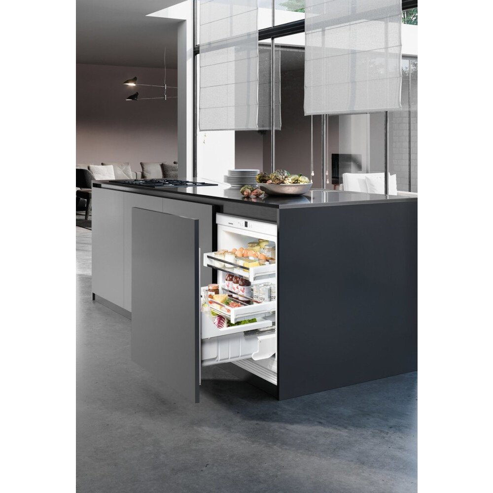 Liebherr UIKo1550 BuiltUnder Larder Fridge, Fixed Hinge, White, E