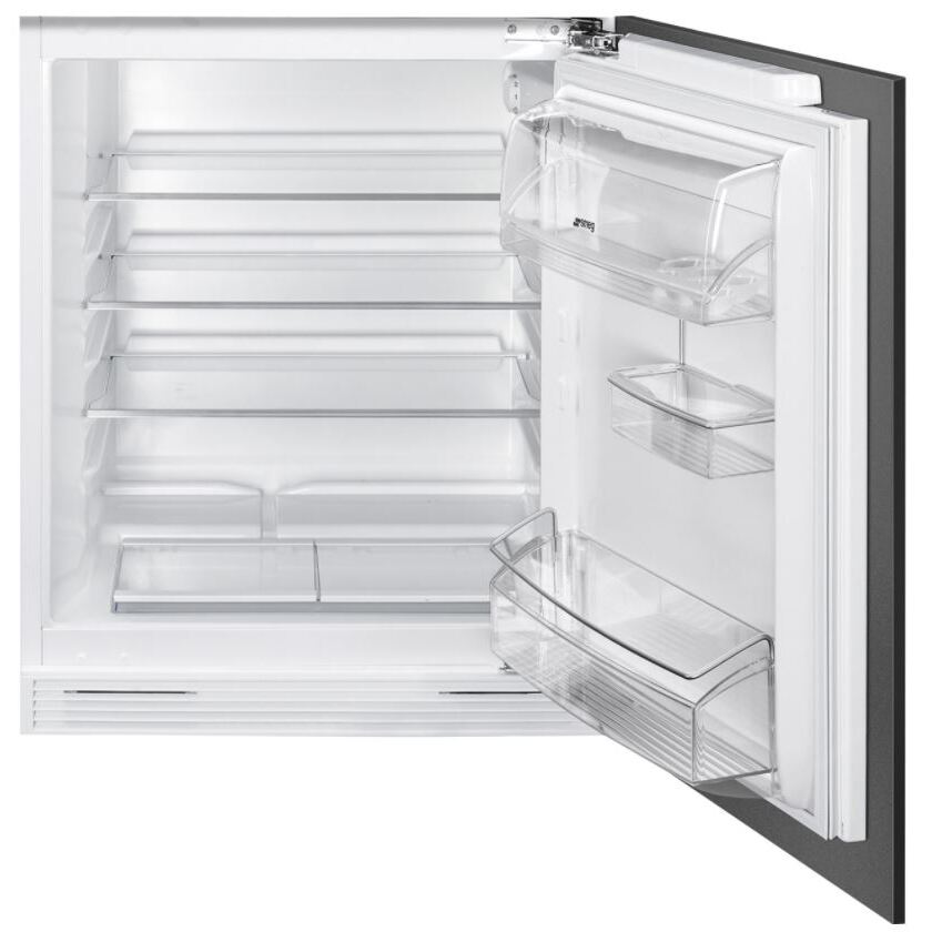 Smeg UKU8L080DF Built-Under Larder Fridge, Fixed Hinge