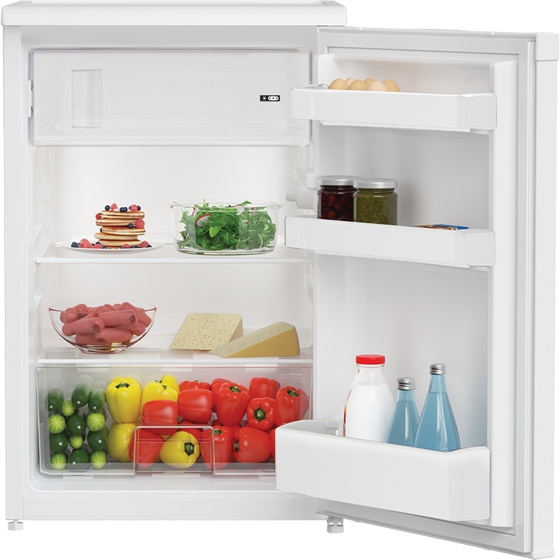 Beko UR4584W Under Counter Fridge with Ice Box, White, E Rated