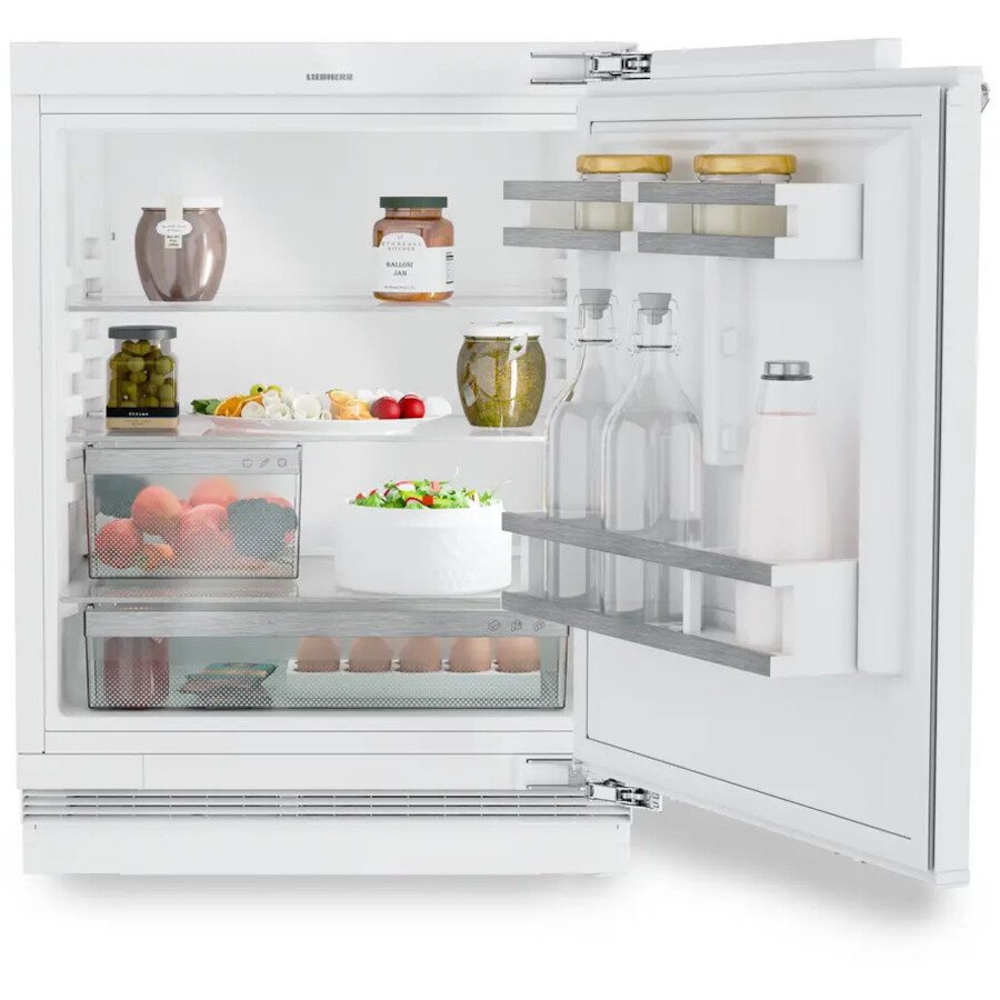 Liebherr URd3600 Built-Under Larder Fridge, Fixed Hinge, White, D Rated
