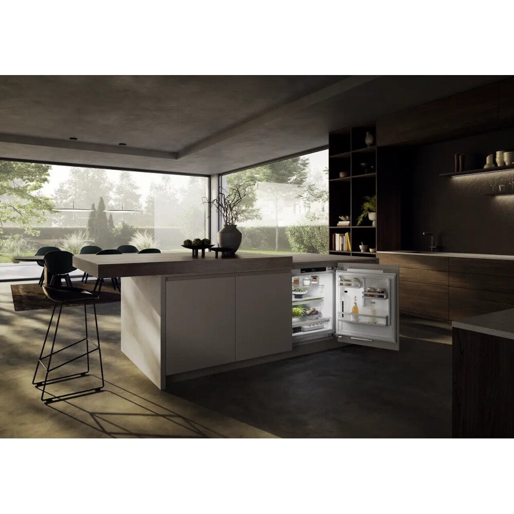 Liebherr URd365i Built-Under Larder Fridge, Fixed Hinge, White, D Rated