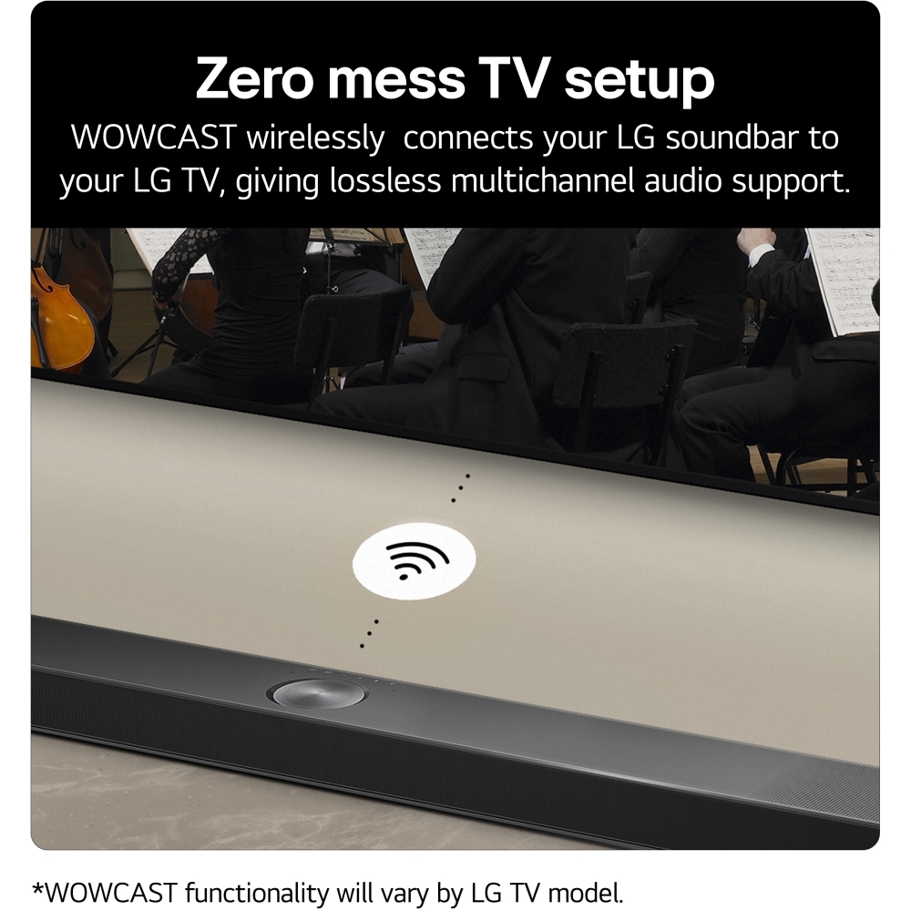 LG US90TY Sound Bar, Black