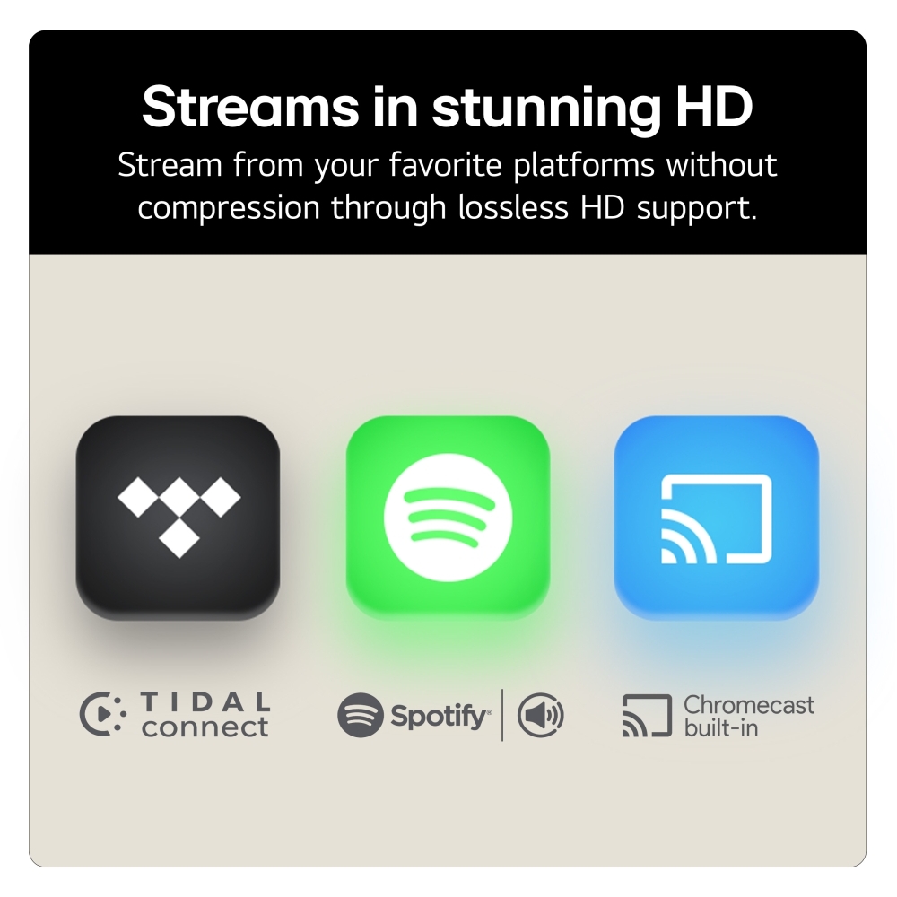 LG US90TY Sound Bar, Black