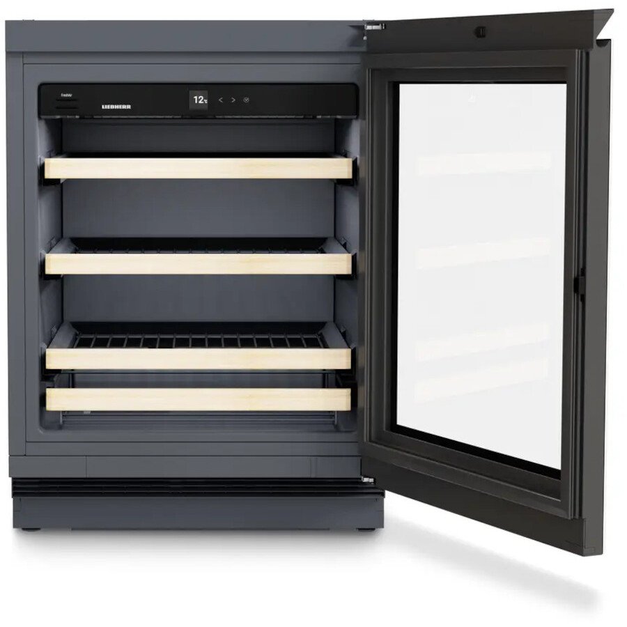 Liebherr UWgb3631 Integrated Wine Cooler, Black, F Rated