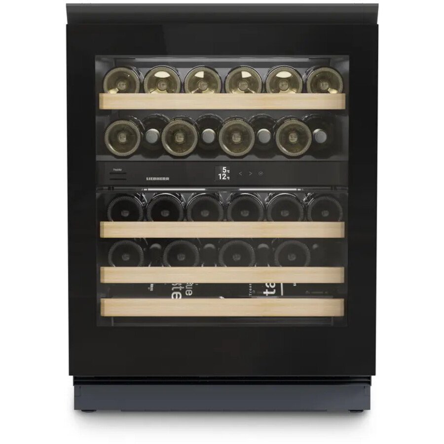 Liebherr UWgb3632 Integrated Wine Cooler, Black, F Rated