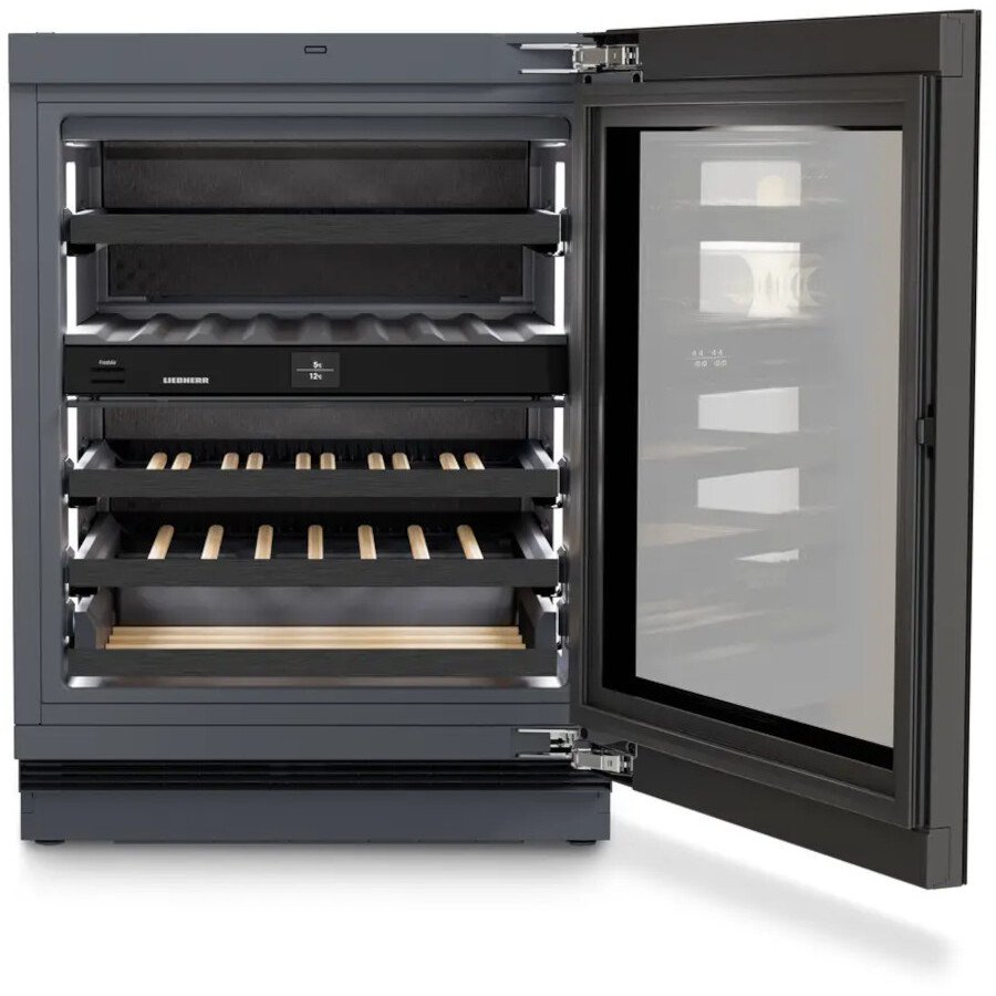 Liebherr UWgbi3682 Integrated Wine Cooler, Black, E Rated