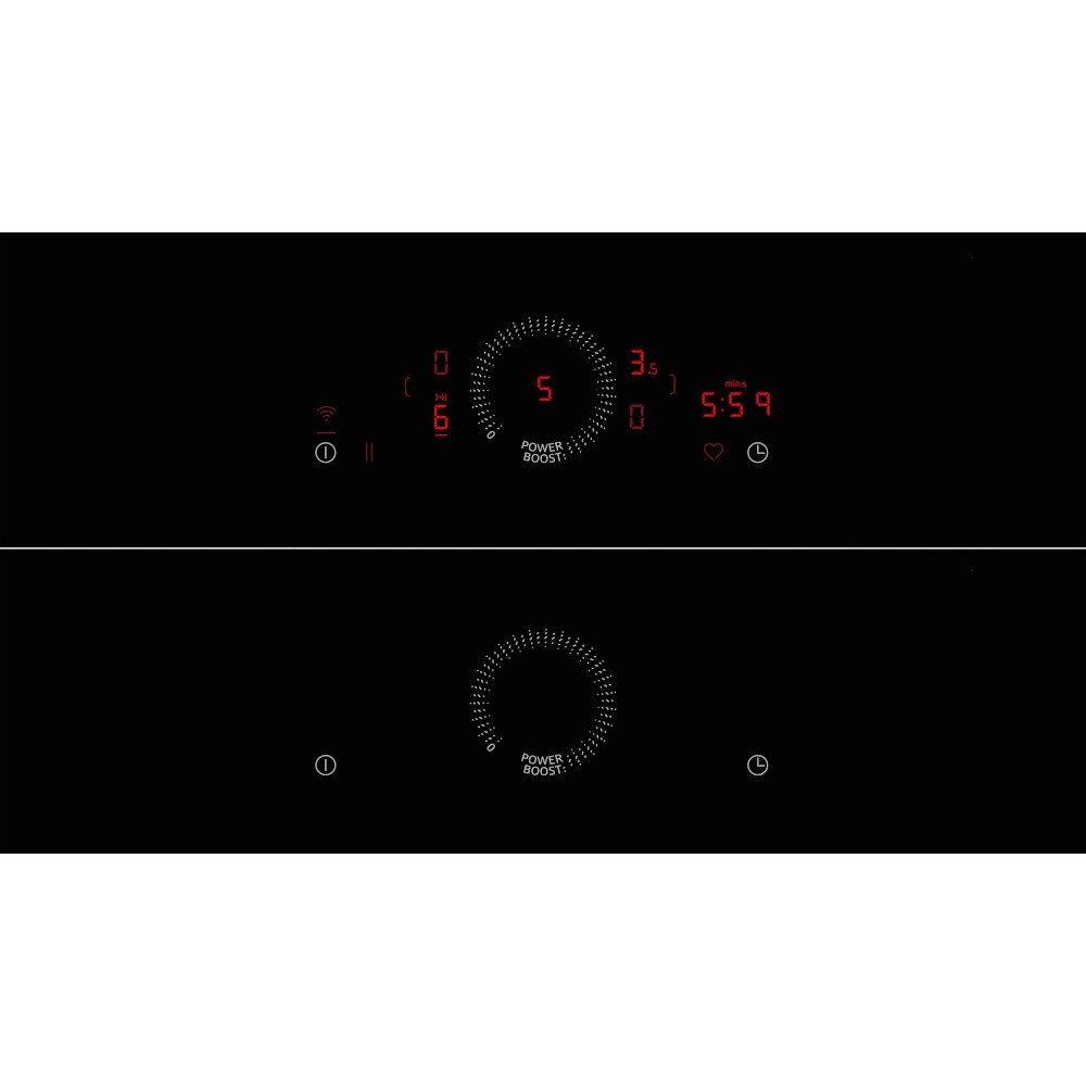 Neff V58NHQ4L0 N70 80cm Vented Hob, Black, B Rated