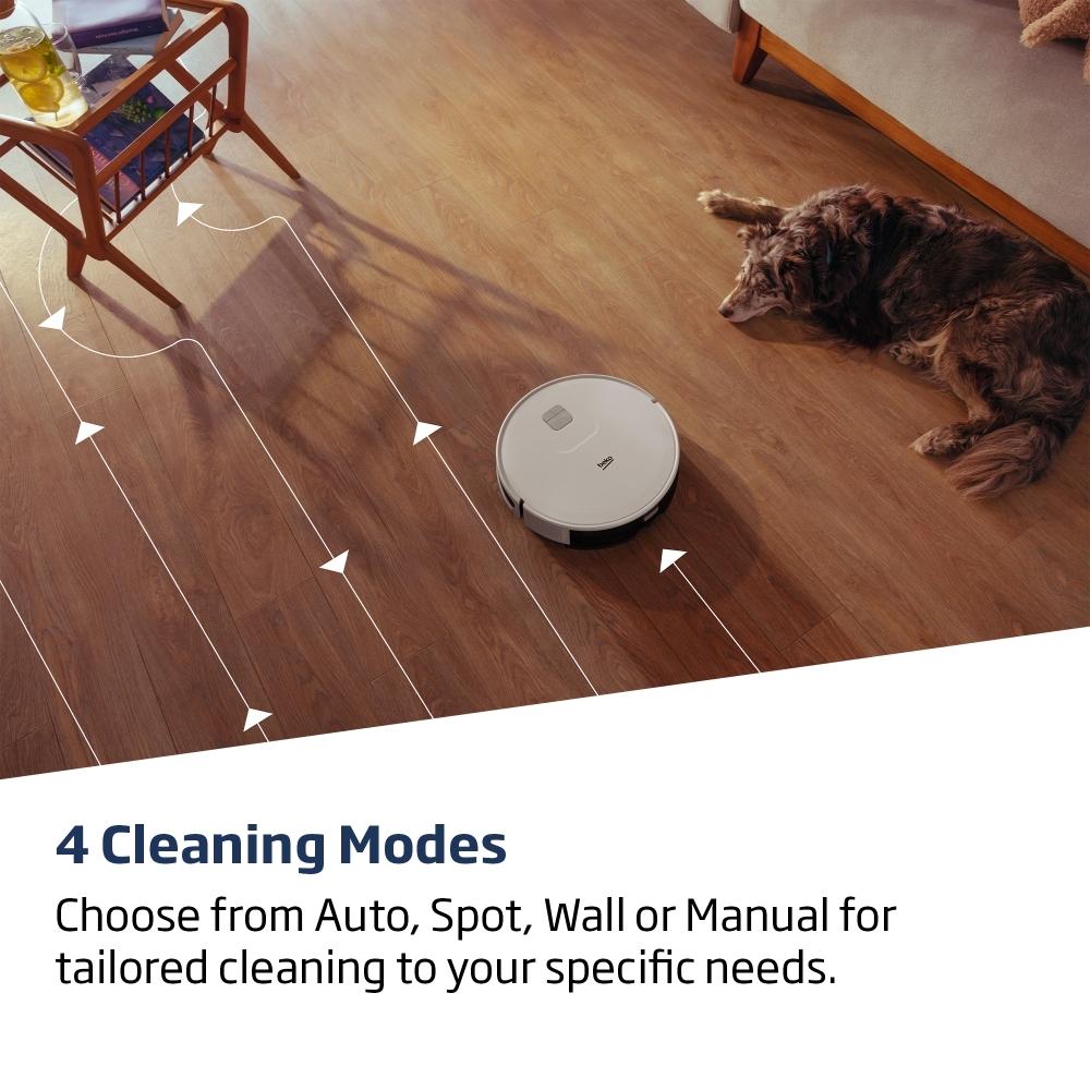 Beko VRR60314VW Robot Vacuum Cleaner, White