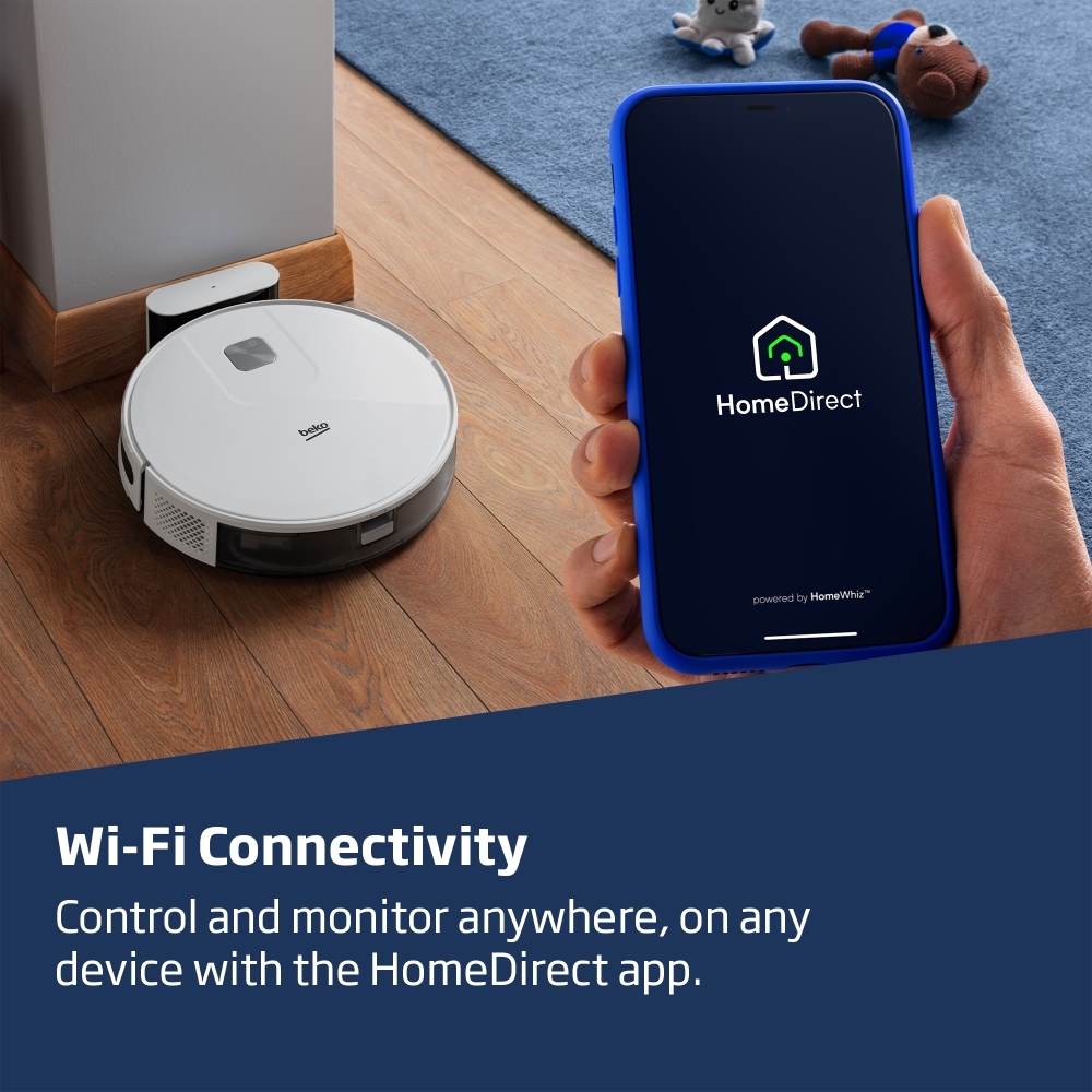 Beko VRR60314VW Robot Vacuum Cleaner, White