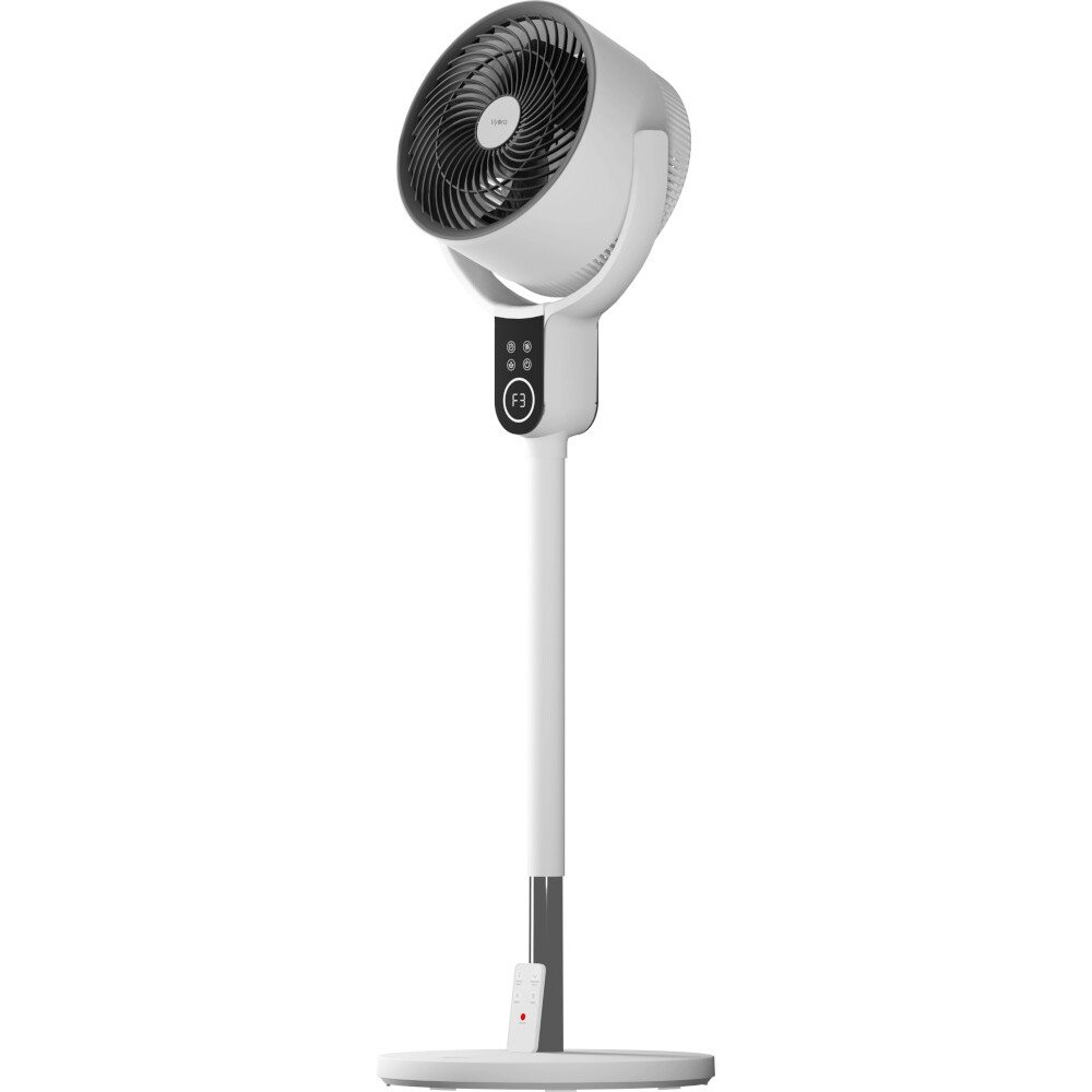 Vybra VS001-OF Oscillator Dual Height Tile & Swing Oscillating Fan, White