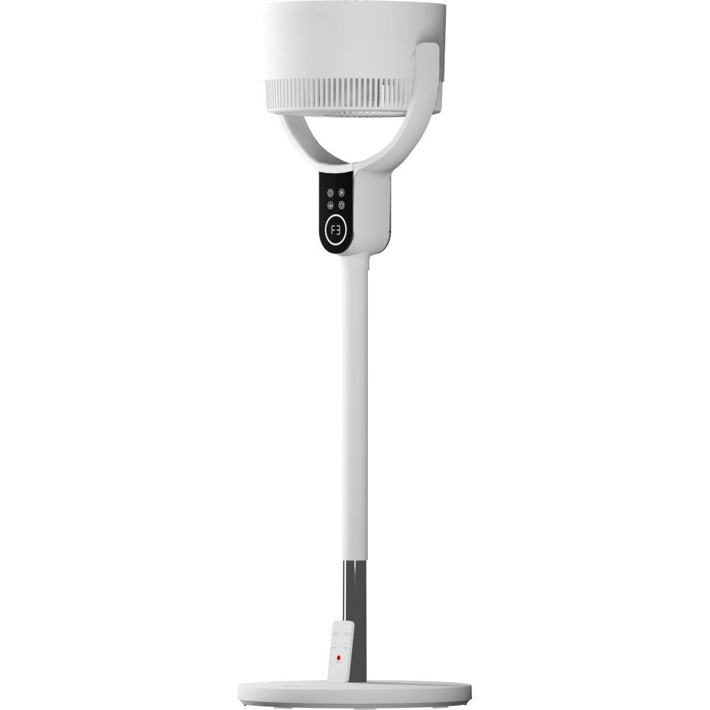 Vybra VS001-OF Oscillator Dual Height Tile & Swing Oscillating Fan, White