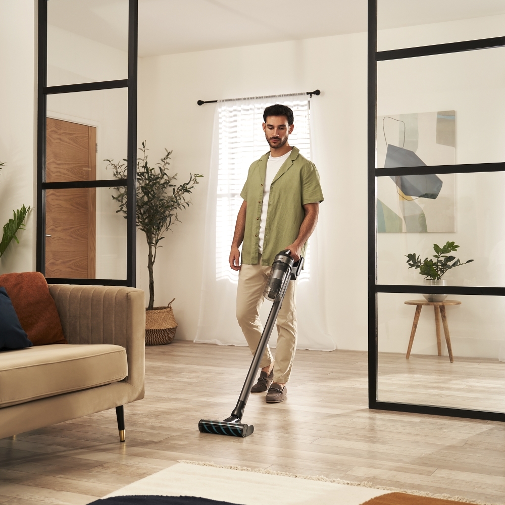 Samsung VS20B75AGR1 Jet 75E Pet Cordless Stick Vacuum Cleaner Max 200W Suction Power with Pet Tool, Green