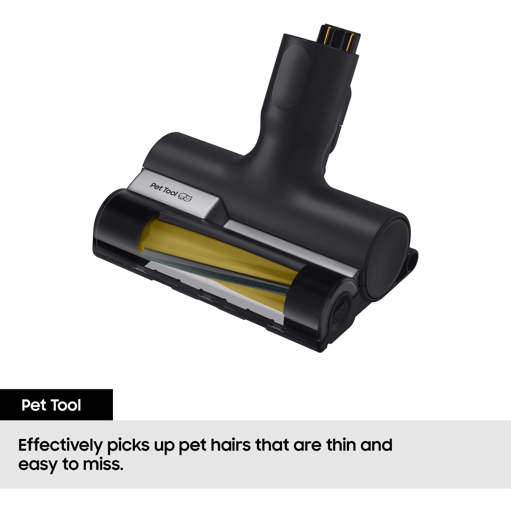 Samsung VS20B75AGR1 Jet 75E Pet Cordless Stick Vacuum Cleaner Max 200W Suction Power with Pet Tool, Green