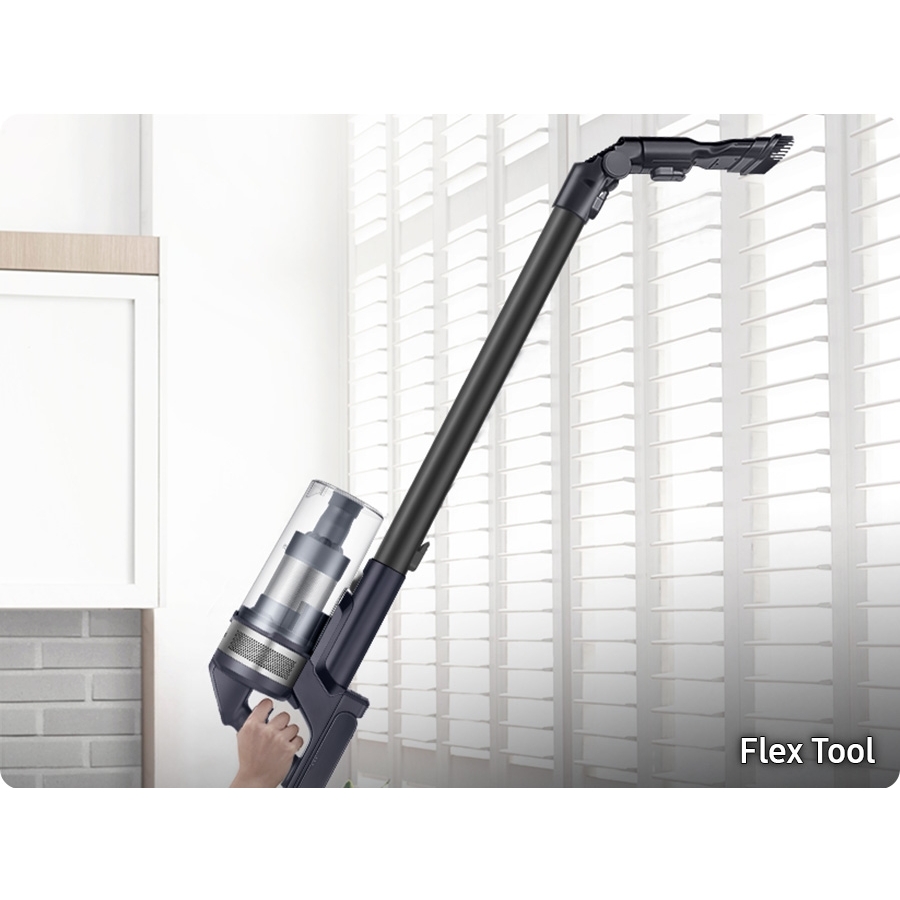Samsung VS20B75AGR1 Jet 75E Pet Cordless Stick Vacuum Cleaner Max 200W Suction Power with Pet Tool, Green