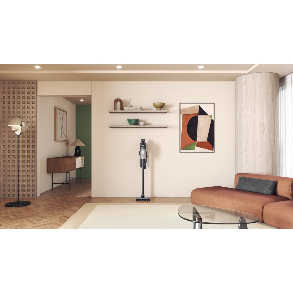 Samsung VS20C8522TN Jet 85 Pet Cordless Stick Vacuum Cleaner, Max 210W Suction Power with Pet Tool+, Woody Green