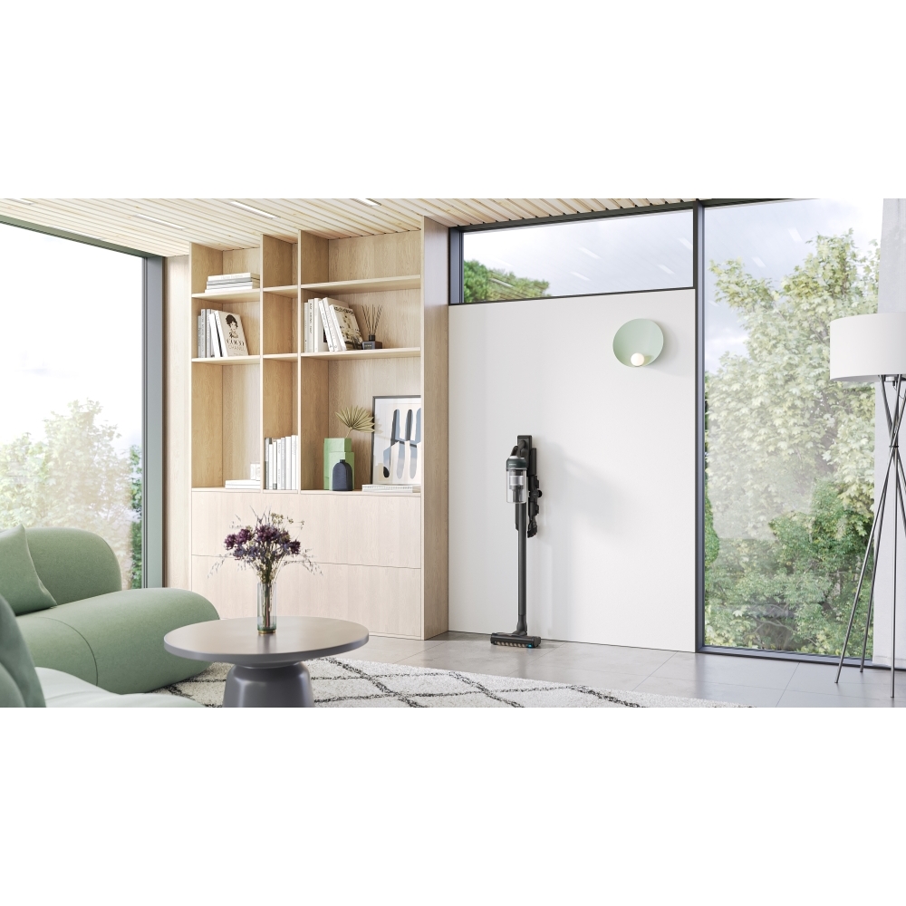 Samsung VS20C8522TN Jet 85 Pet Cordless Stick Vacuum Cleaner, Max 210W Suction Power with Pet Tool+, Woody Green