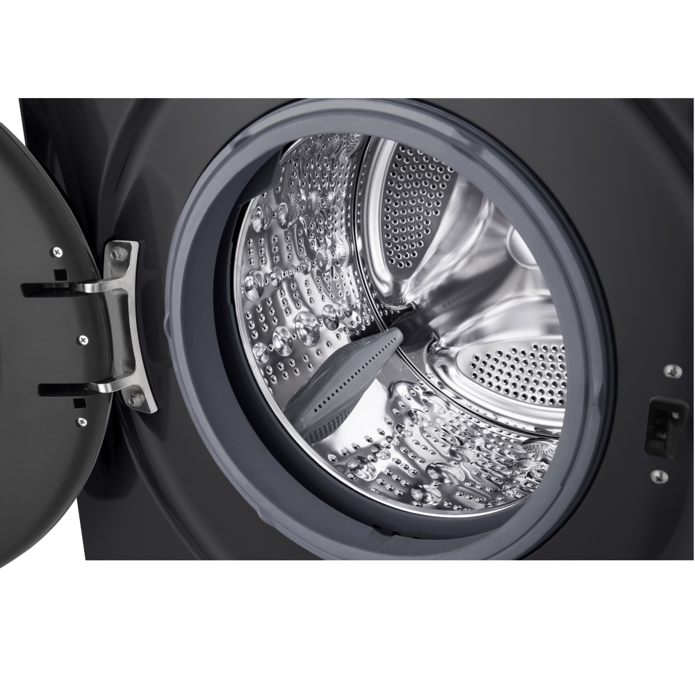 LG W4X1095NNK Washer Dryer, 9kg/5kg, 1400 Spin, Black, E Rated