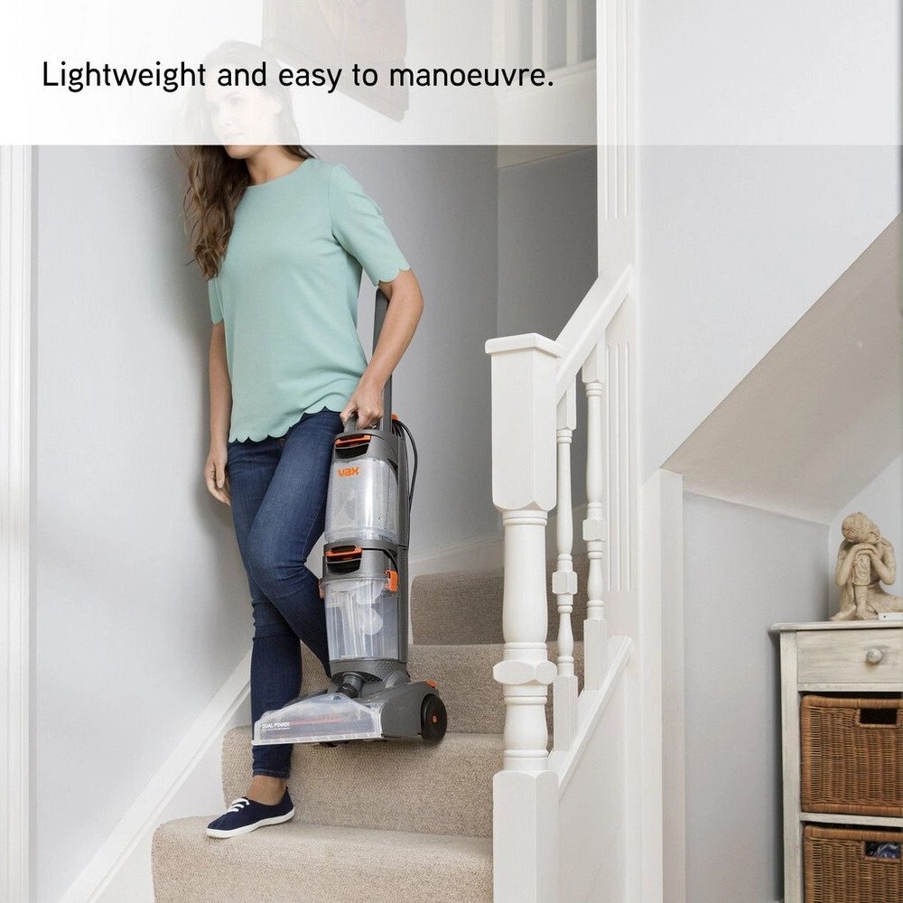 Vax W86DPB Dual Power Carpet Cleaner, Grey