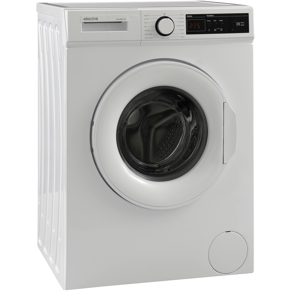 Electra WA1449CT1W Washing Machine, 7kg, 1300 Spin, White, A Rated