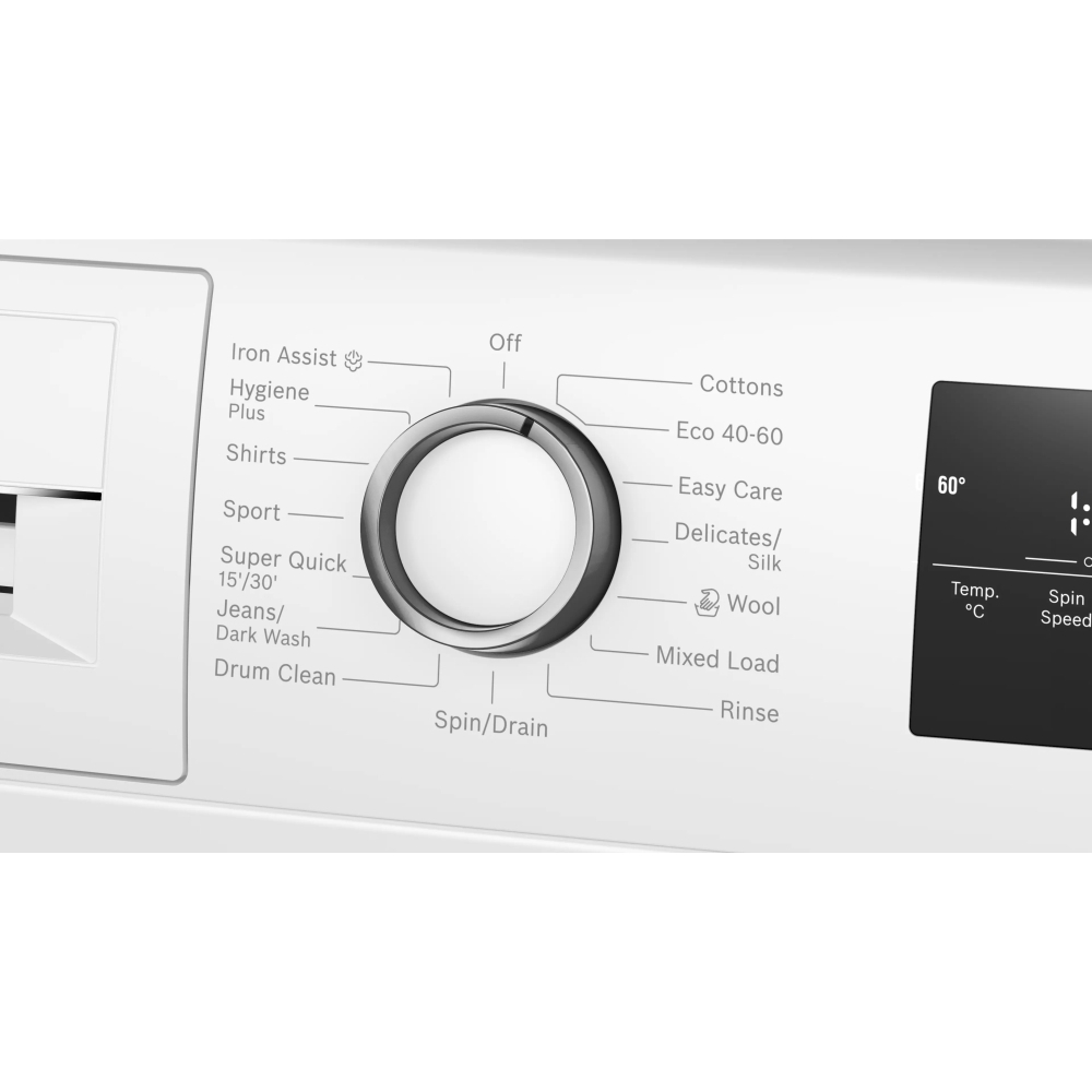 Bosch WAN28254GB Series 4 Washing Machine, 8kg, 1400 Spin, White, A Rated