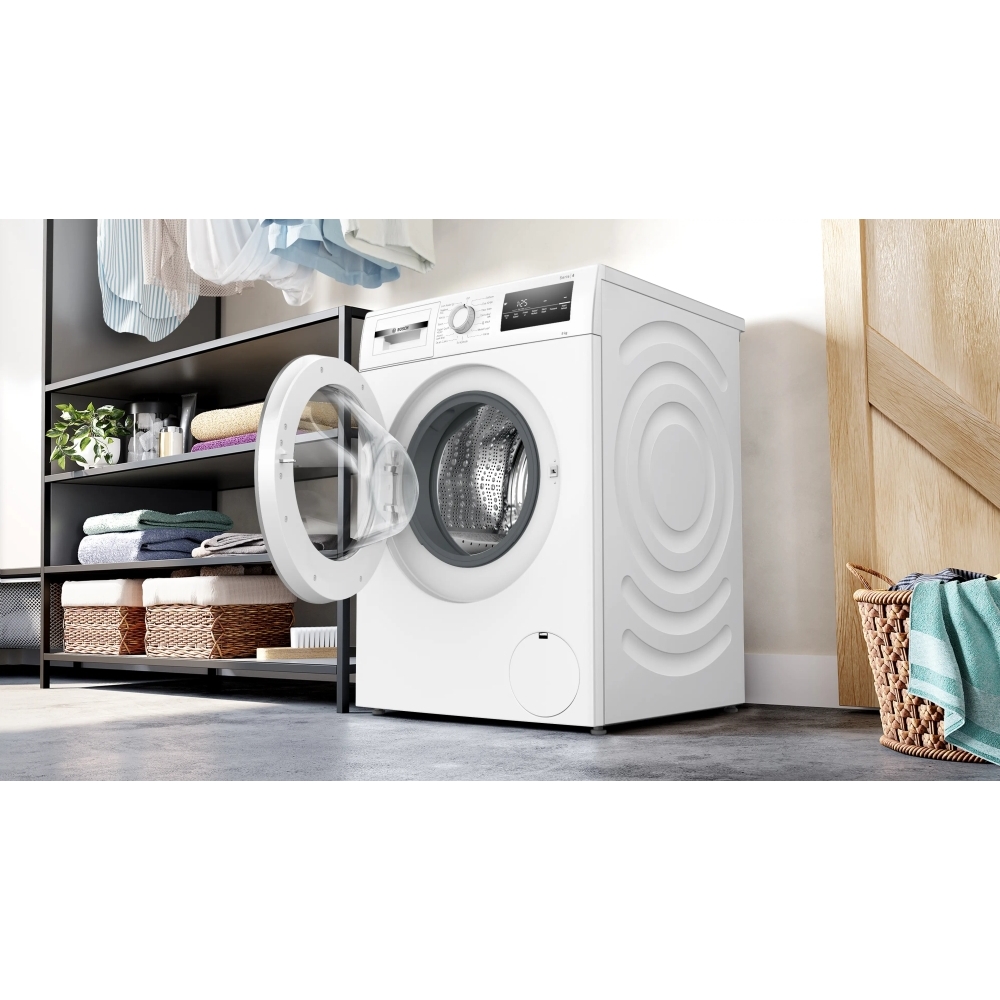 Bosch WAN28254GB Series 4 Washing Machine, 8kg, 1400 Spin, White, A Rated